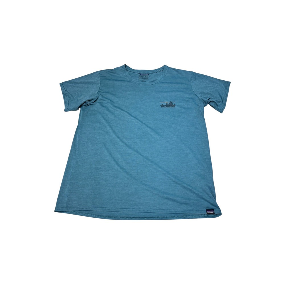 Patagonia Capilene Cool Daily Graphic Shirt Blue L 45250 SP25